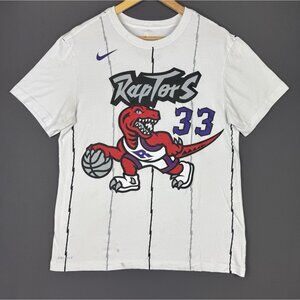Nike x NBA Toronto Raptors Dino Logo Stripe #33 Marc Gasol Promo Basketball